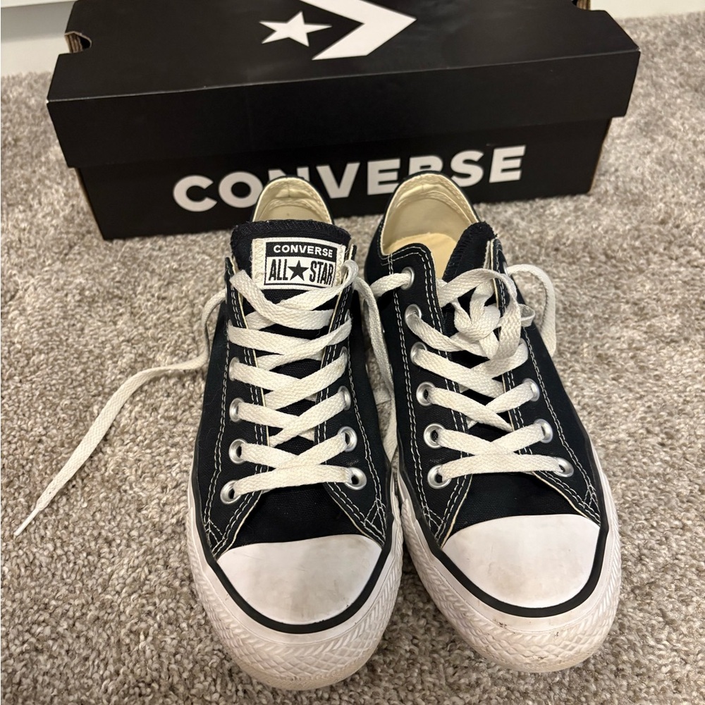 Converse Black and White Sneakers